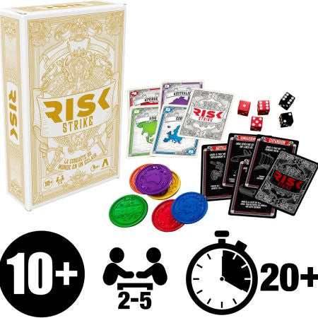 Hasbro Risk Strike Card and Dice Game - English - 10+ Years