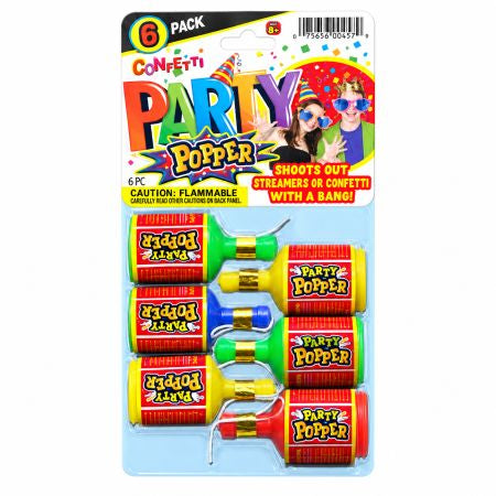 Jaru Confetti Party Poppers