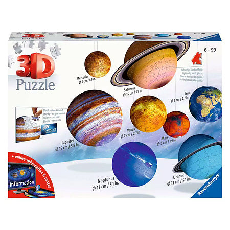Ravensburger Solar System 3D Puzzle Set 540 Pieces