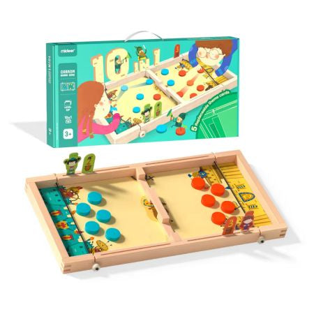 Mideer 10 in 1 Carrom Board Game – 4+ Years