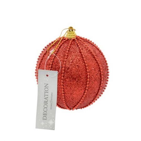 X Large Christmas Ball Red - 14 cm