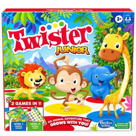 Hasbro Twister Junior 2-in-1 Movement Game
