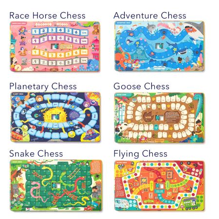 Mideer 6-in-1 Portable Board Game Book: Museum Adventures - 3+ Years