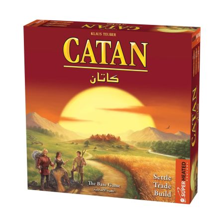 SuperHeated Neurons Catan Base Game 3-4 Players - 10 + Years