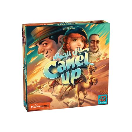 SuperHeated Neurons Camel Up English, Arabic and French Version - 8+ Years