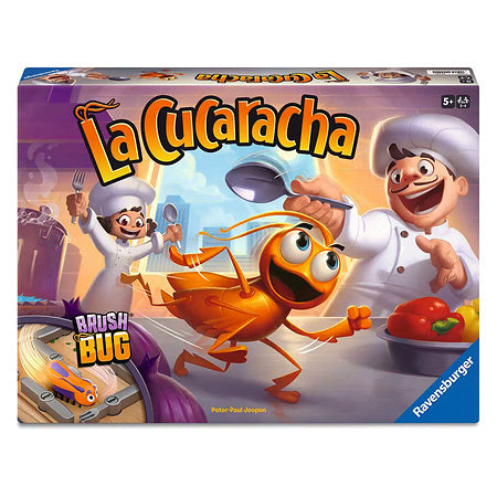 Ravensburger La Cucaracha Reaction Board Game with HEXBUG Nano - 5+ Years